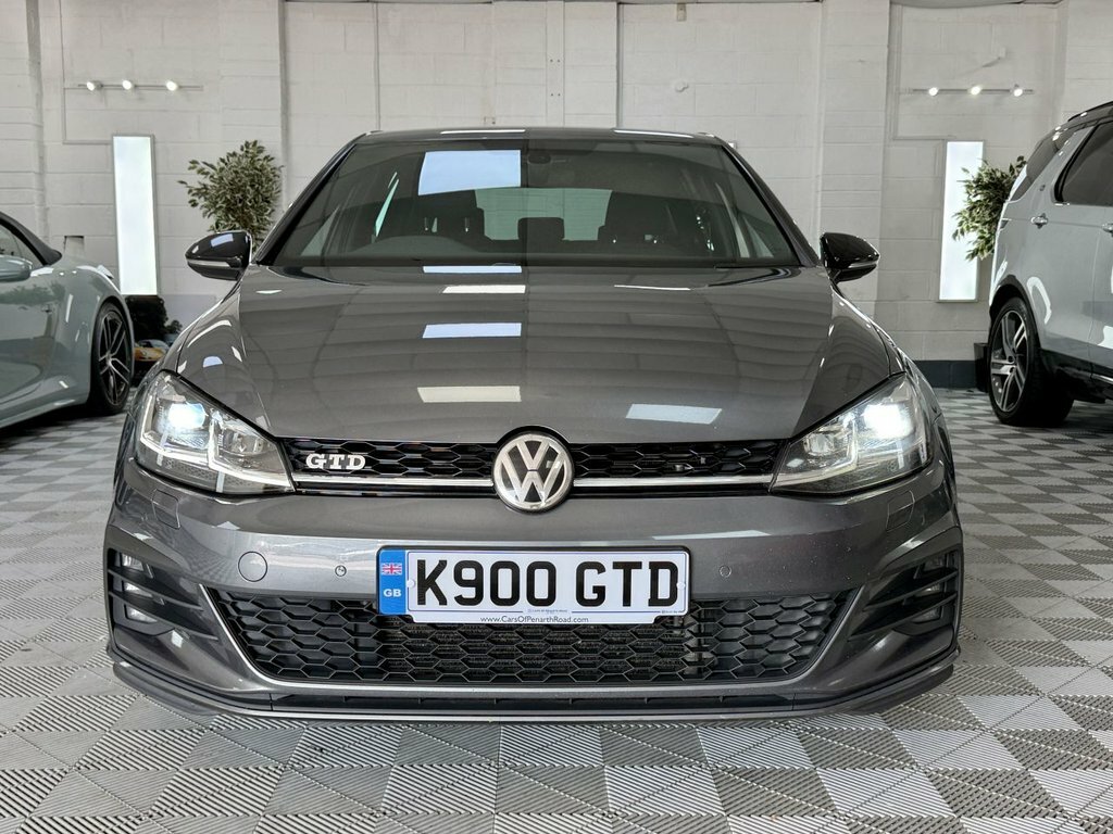 Volkswagen Golf 2018 2.0 Tdi Gtd Hatchback Dsg Euro 6 Grey #5