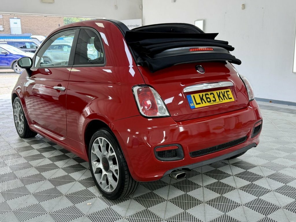 Fiat 500C 1.2 Lounge 69 Bhp White #7