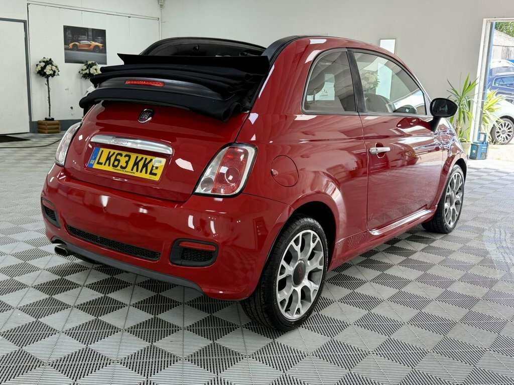 Fiat 500C 1.2 Lounge 69 Bhp White #9