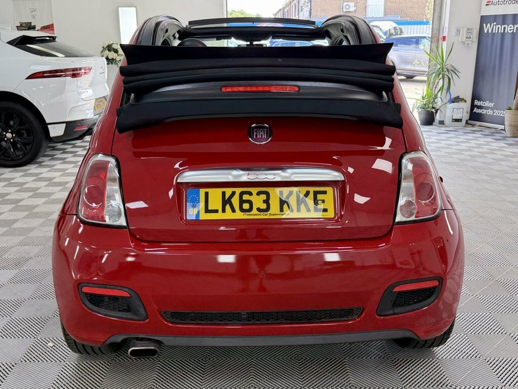 Fiat 500C 1.2 Lounge 69 Bhp White #8