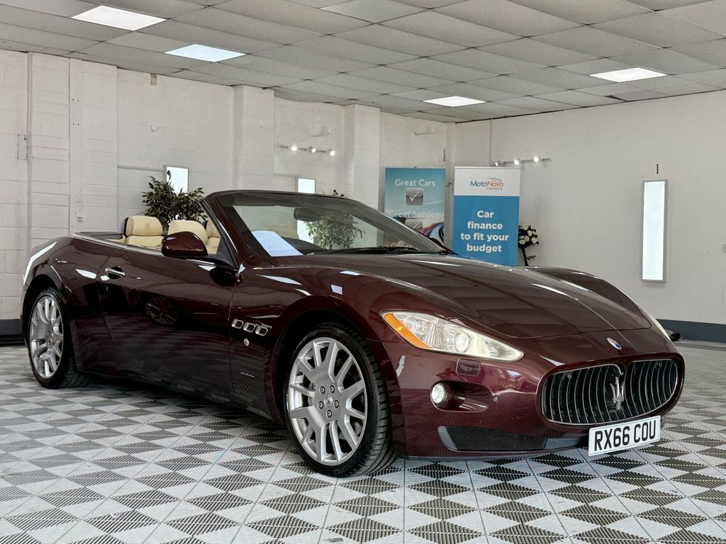 Maserati GranCabrio Convertible Grey #1
