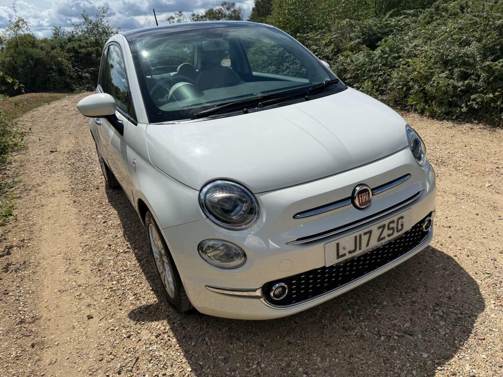 Fiat 500 1.2 Lounge Euro 6 S S White