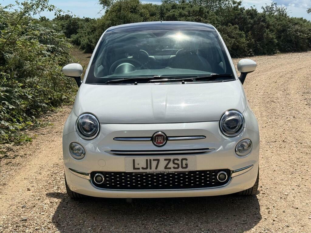 Fiat 500 1.2 Lounge Euro 6 S S White #5