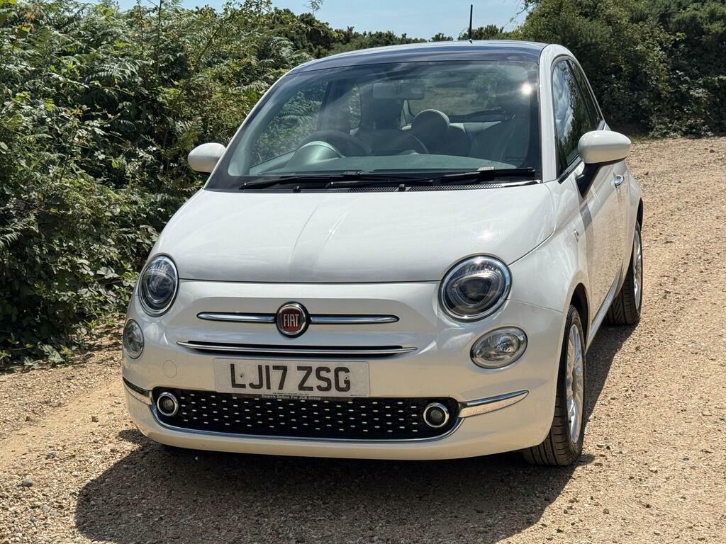Fiat 500 1.2 Lounge Euro 6 S S White #6