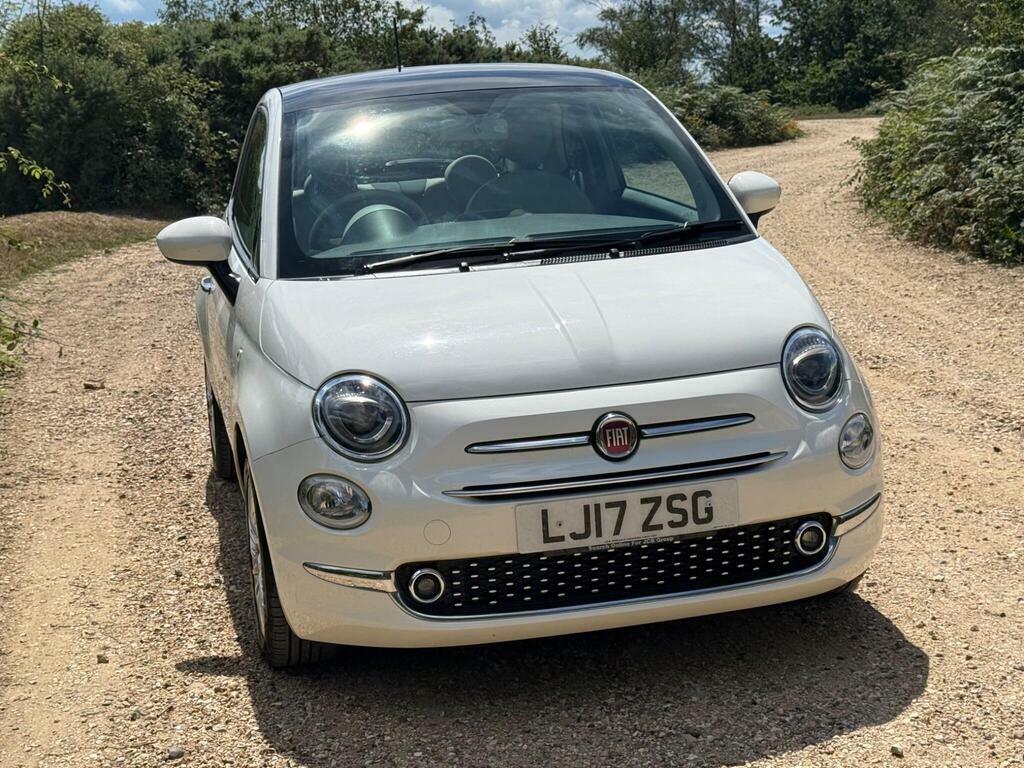 Fiat 500 1.2 Lounge Euro 6 S S White #4