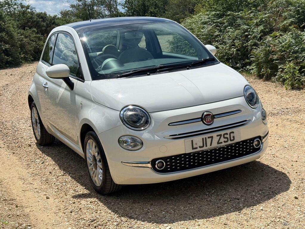 Fiat 500 1.2 Lounge Euro 6 S S White #2