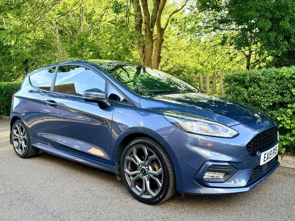 Ford Fiesta 1.0T Ecoboost St-line Euro 6 S S Blue #4