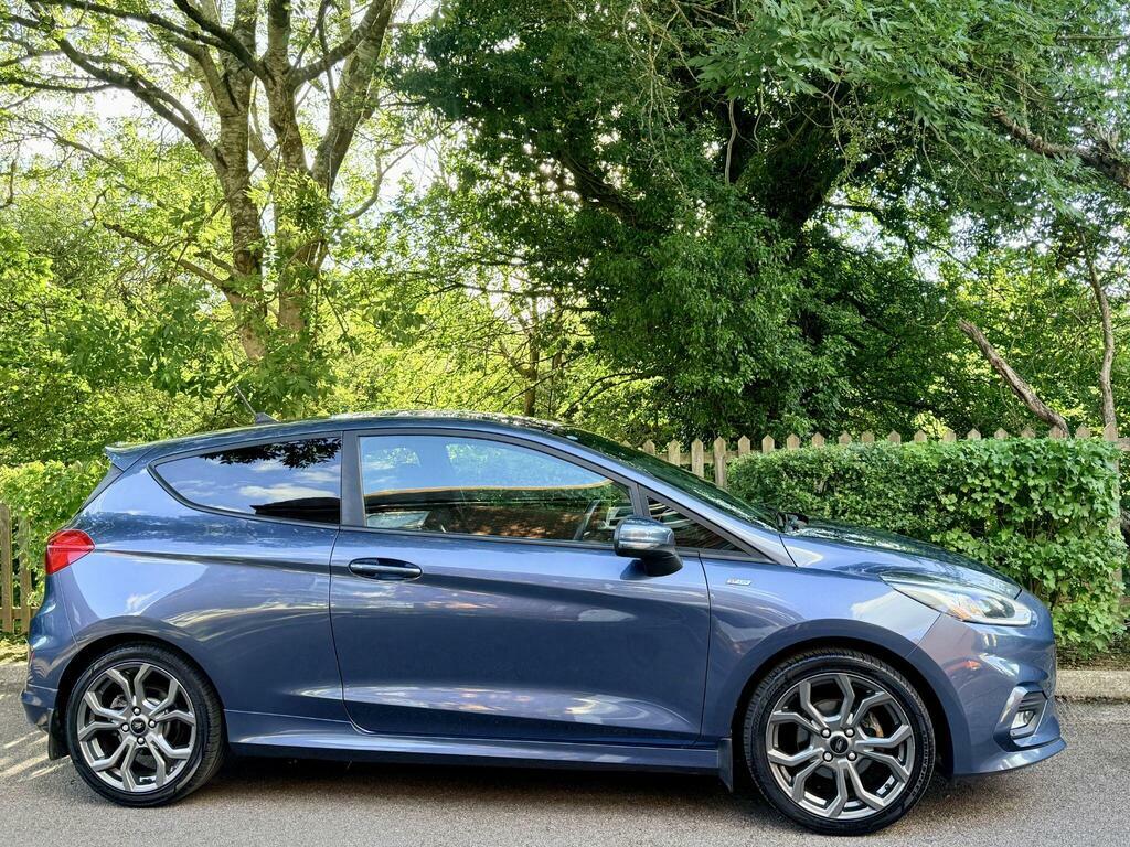 Ford Fiesta 1.0T Ecoboost St-line Euro 6 S S Blue