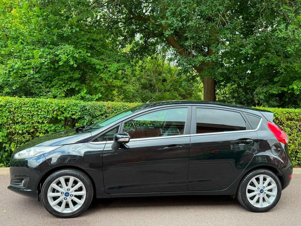 Ford Fiesta 1.0T Ecoboost Titanium Euro 6 S S FE67JHY Black #6