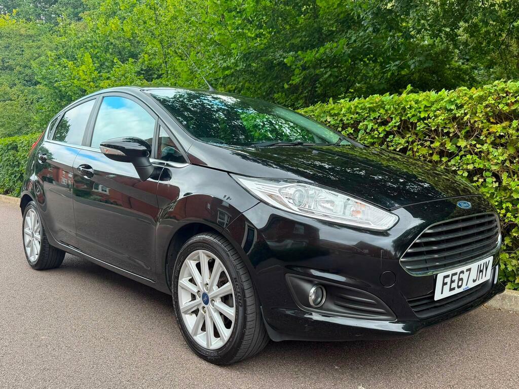 Ford Fiesta 1.0T Ecoboost Titanium Euro 6 S S FE67JHY Black #4
