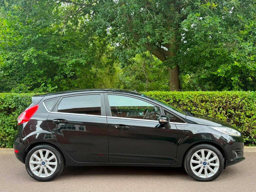 Ford Fiesta 1.0T Ecoboost Titanium Euro 6 S S FE67JHY Black #2