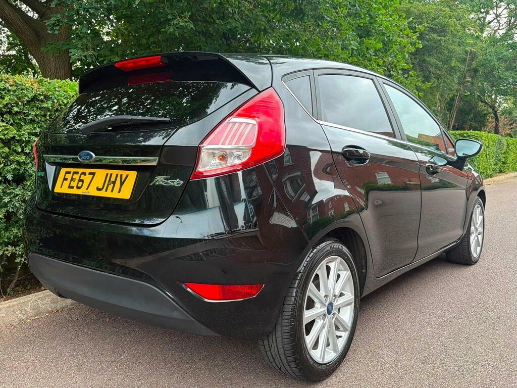 Ford Fiesta 1.0T Ecoboost Titanium Euro 6 S S FE67JHY Black #5