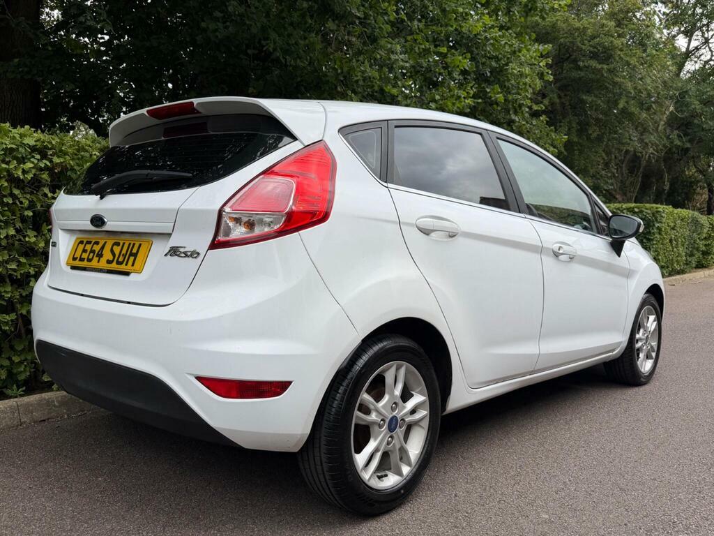 Ford Fiesta 1.0T Ecoboost Zetec Euro 5 S S CE64SUH White #5