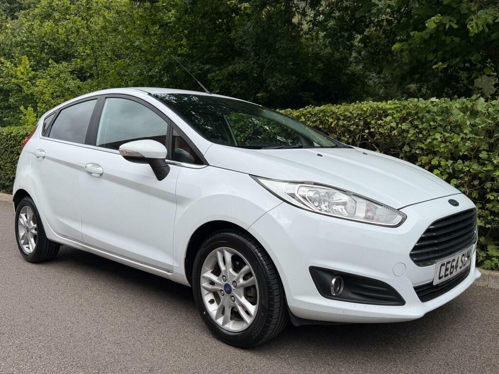 Ford Fiesta 1.0T Ecoboost Zetec Euro 5 S S CE64SUH White #4