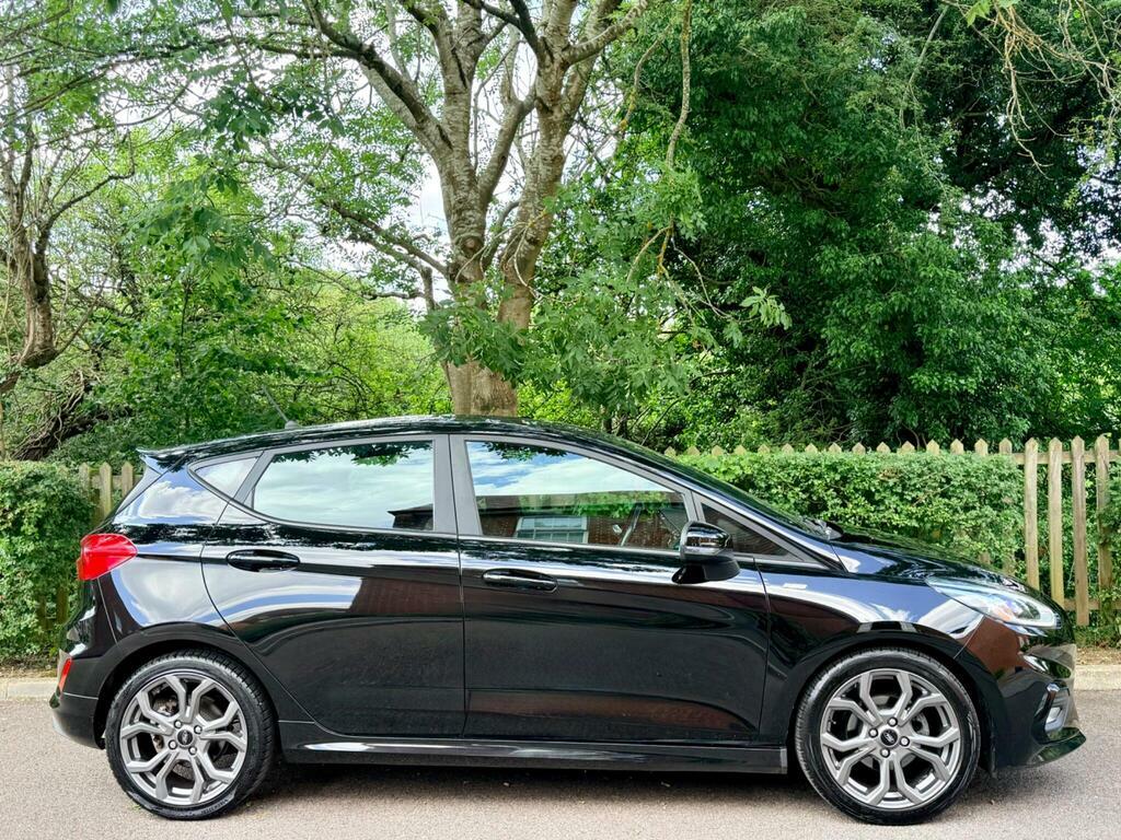 Ford Fiesta 1.0T Ecoboost St-line Euro 6 S S YS67UMT Black #2