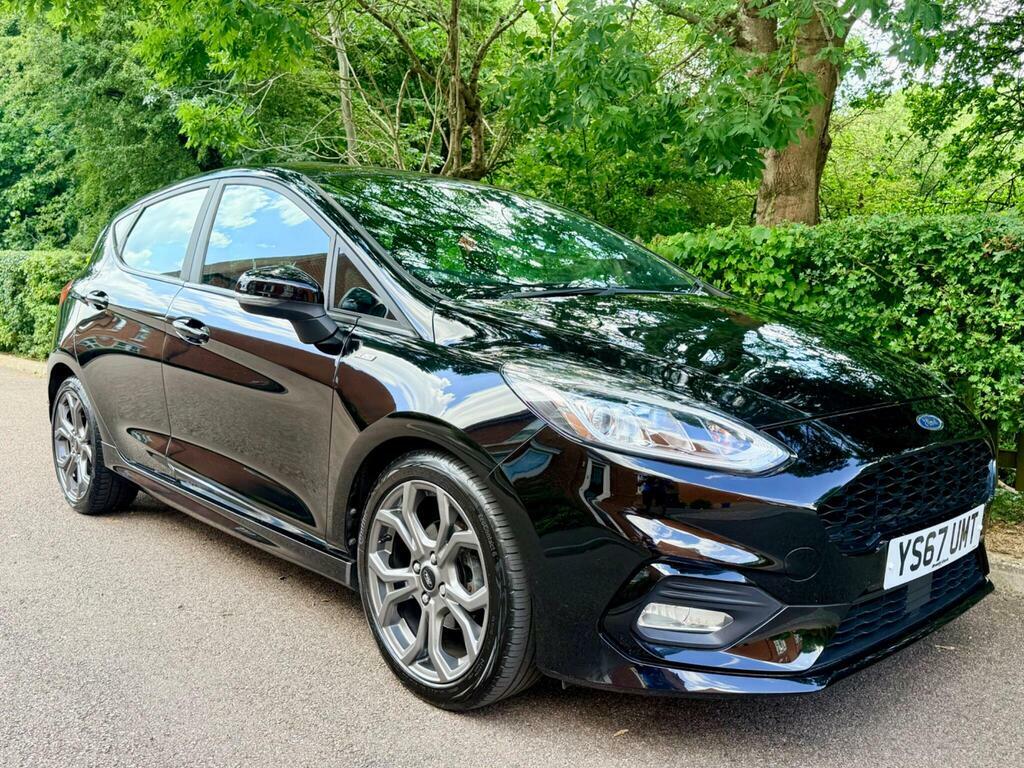 Ford Fiesta 1.0T Ecoboost St-line Euro 6 S S YS67UMT Black #5