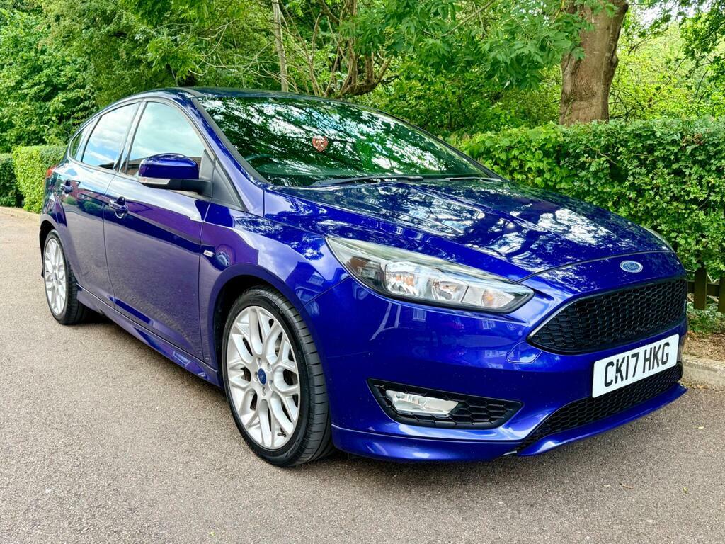 Ford Focus 1.0T Ecoboost St-line Euro 6 S S Blue #4
