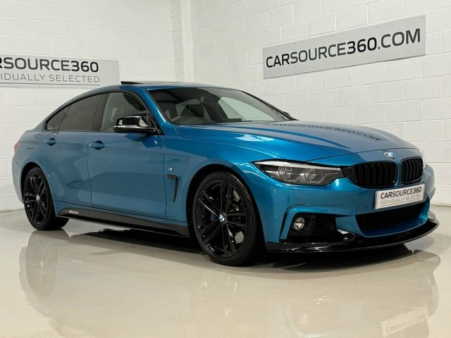 BMW 4 Series Gran Coupe 2018 3.0 440I Gpf M Sport Hatchback Aut Blue