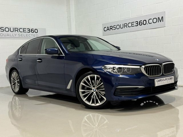 BMW 5 Series 2017 2.0 520D Se Saloon Euro 6 S Blue