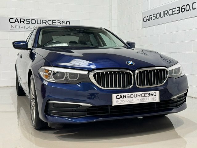 BMW 5 Series 2017 2.0 520D Se Saloon Euro 6 S Blue #5