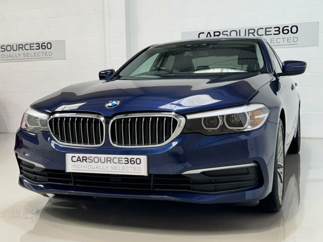 BMW 5 Series 2017 2.0 520D Se Saloon Euro 6 S Blue #4
