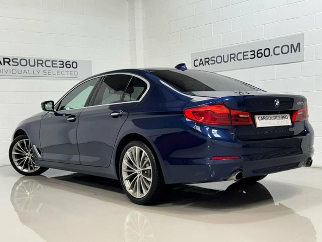 BMW 5 Series 2017 2.0 520D Se Saloon Euro 6 S Blue #3