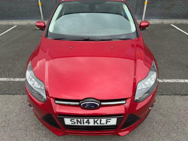 Ford Focus 1.6 Tdci Titanium Navigator SN14KLF Red #4