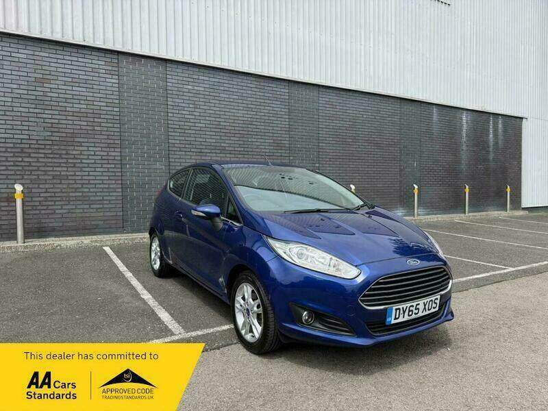 Ford Fiesta 1.0T Ecoboost Zetec Euro DY65XOS Blue