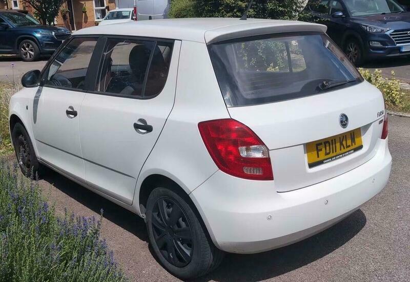Skoda Fabia 1.2 S Euro 5 White #4