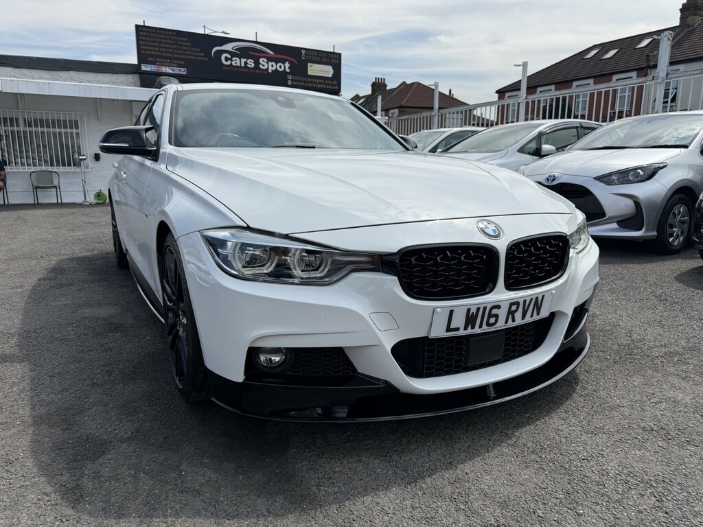 BMW 3 Series Saloon 2.0 320I M Sport Verified Mile Fresh Import LW16RVN White #2