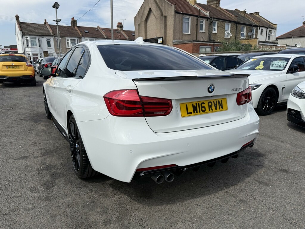 BMW 3 Series Saloon 2.0 320I M Sport Verified Mile Fresh Import LW16RVN White #4