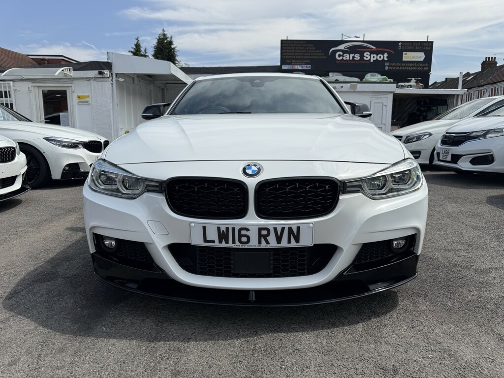 BMW 3 Series Saloon 2.0 320I M Sport Verified Mile Fresh Import LW16RVN White #3