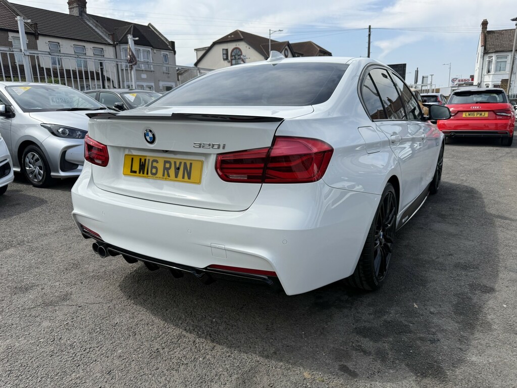 BMW 3 Series Saloon 2.0 320I M Sport Verified Mile Fresh Import LW16RVN White #5