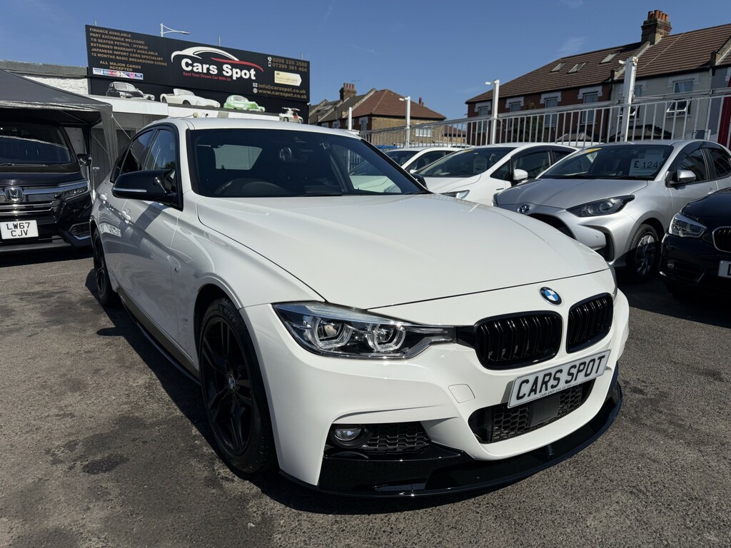 BMW 3 Series Saloon 2.0 320I M Sport Verified Mile Fresh Import LW67CWC White #2