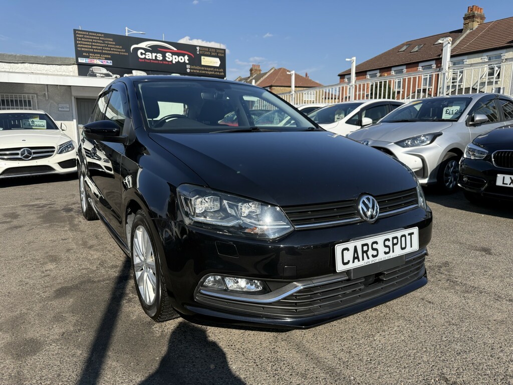 Volkswagen Polo Hatchback 1.2 Tsi Blue Motion Verified Miles Fresh Black #2