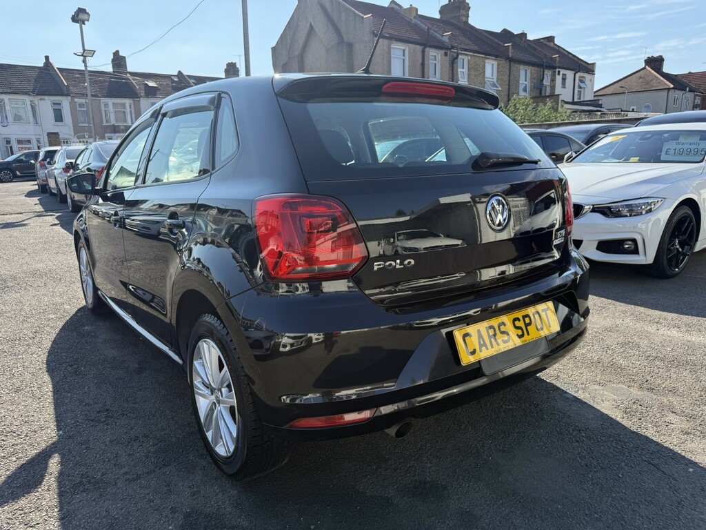 Volkswagen Polo Hatchback 1.2 Tsi Blue Motion Verified Miles Fresh Black #4