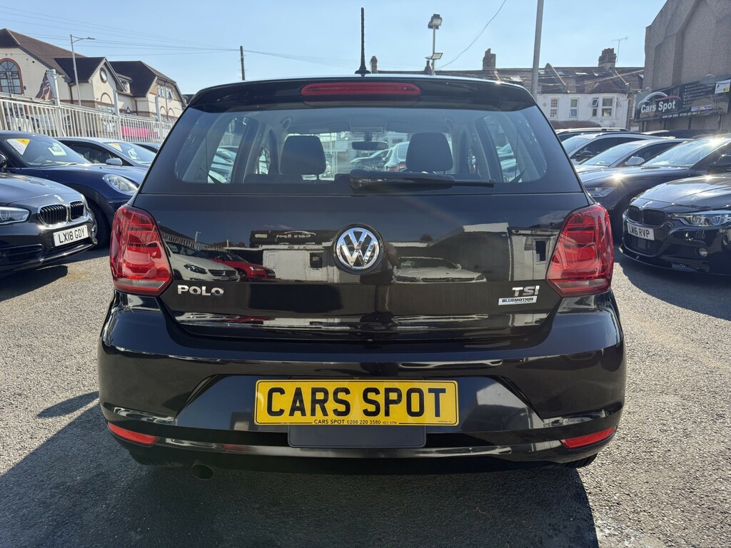 Volkswagen Polo Hatchback 1.2 Tsi Blue Motion Verified Miles Fresh Black #6