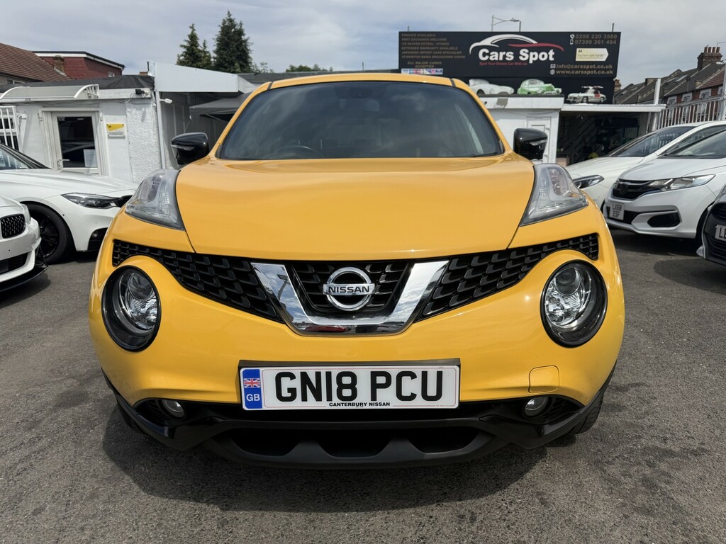 Nissan Juke 1.2 Dig-t Tekna Yellow #3