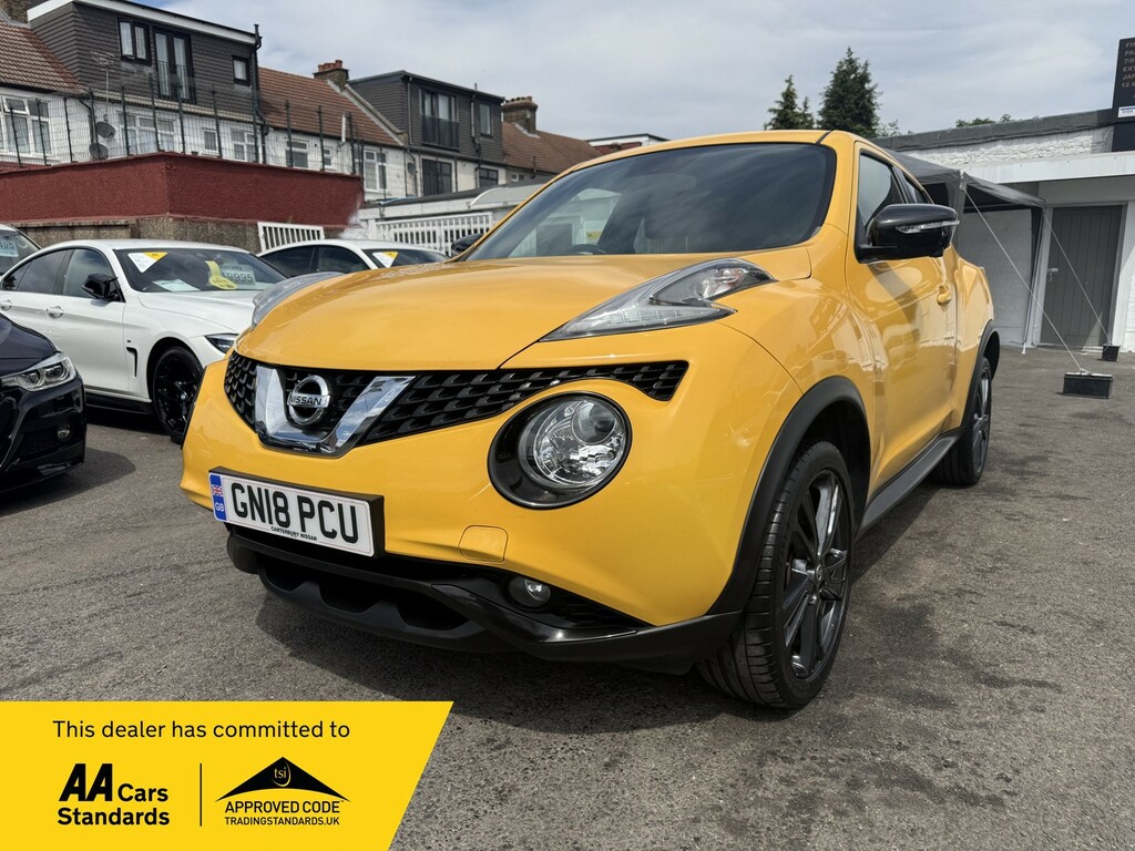 Nissan Juke 1.2 Dig-t Tekna Yellow