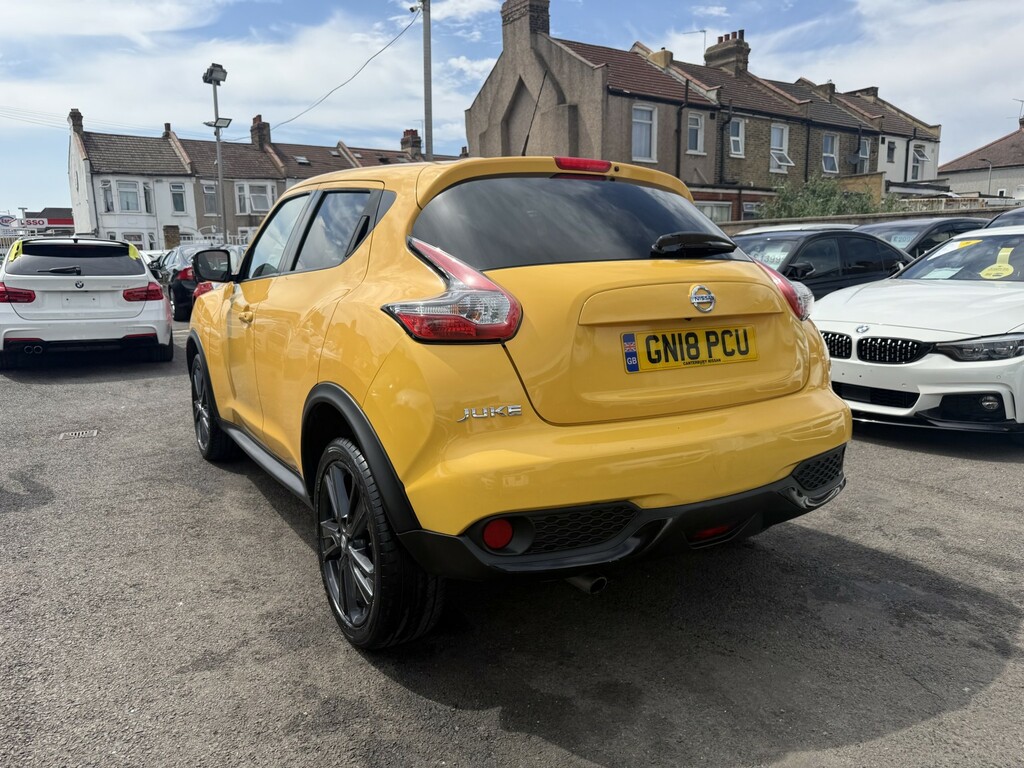 Nissan Juke 1.2 Dig-t Tekna Yellow #4
