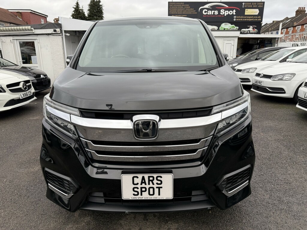 Honda StepWagon 2.0 Spada Hybrid 7 Seats Fresh Import Verified Mil Black #3