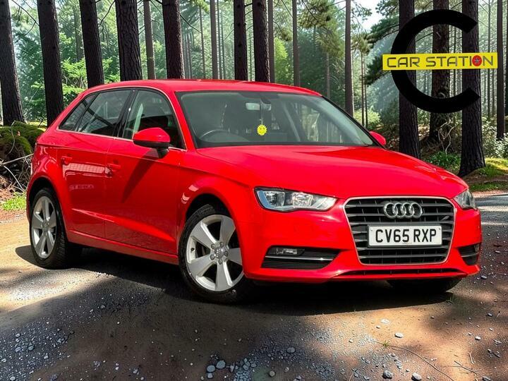 Audi A3 1.6 Tdi Sport Sportback Euro 6 Ss Nav Red #4
