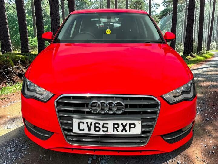 Audi A3 1.6 Tdi Sport Sportback Euro 6 Ss Nav Red