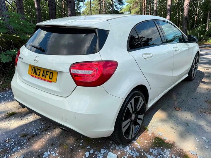 Mercedes-Benz A Class Hatchback White #4