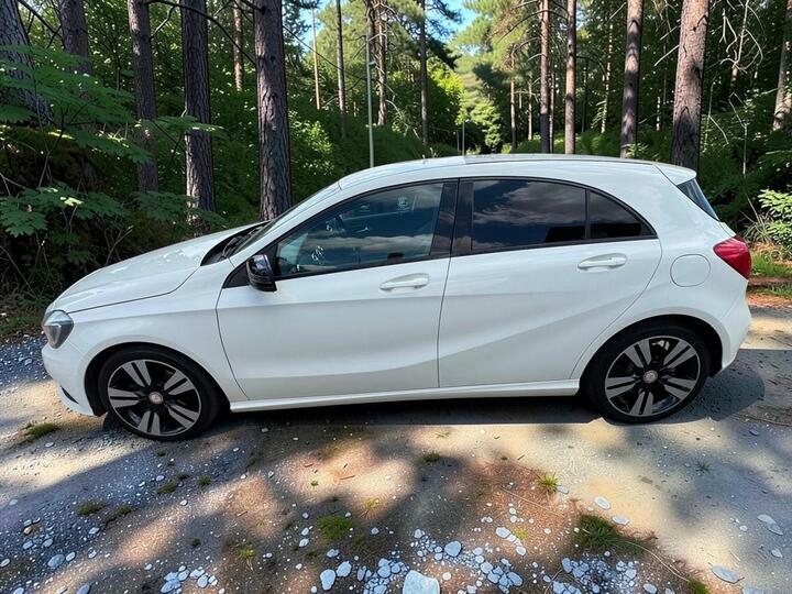 Mercedes-Benz A Class Hatchback White #11