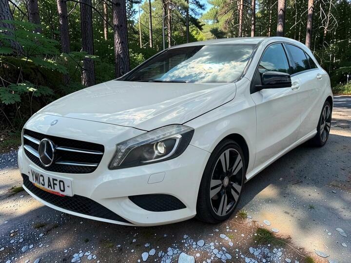 Mercedes-Benz A Class Hatchback White #5