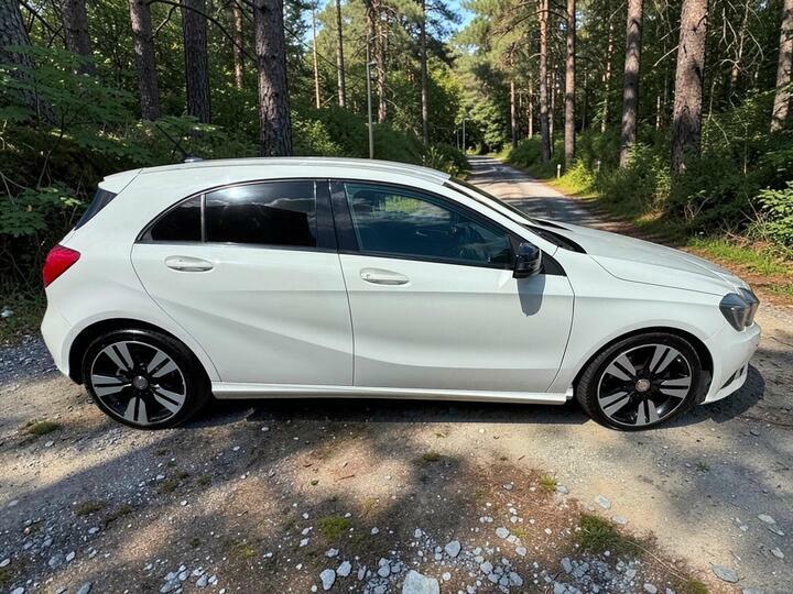 Mercedes-Benz A Class Hatchback White #12
