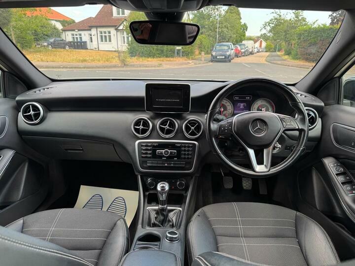 Mercedes-Benz A Class Hatchback White #2