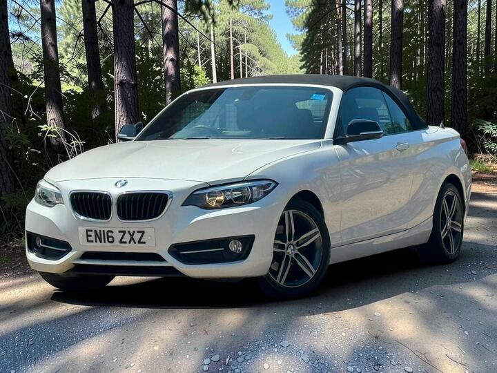 BMW 2 Series 220D M Sport Blue #11