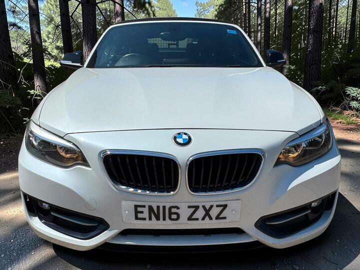 BMW 2 Series 1.5 218I Sport Euro 6 Ss White